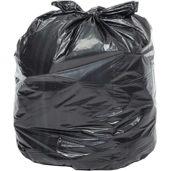 Global Industrial Trash Bags, Black, 2000 PK 670206